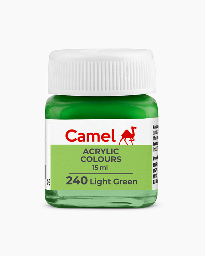 Light Green Camel Acrylic Colours